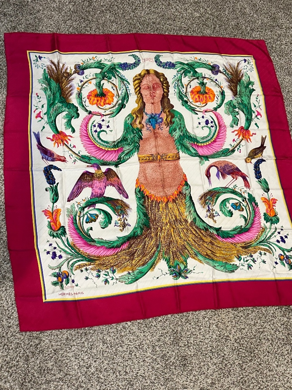 Hermes Mermaid Circe Scarf